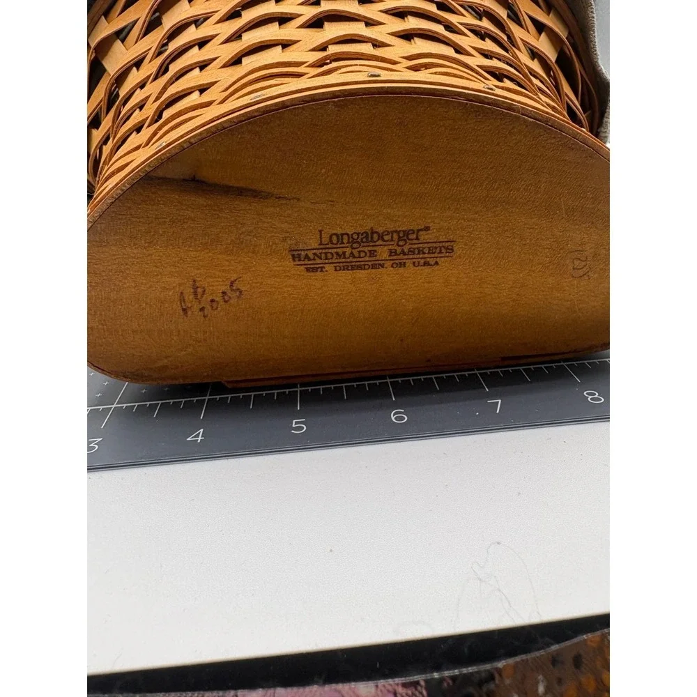 Longaberger handmade basket